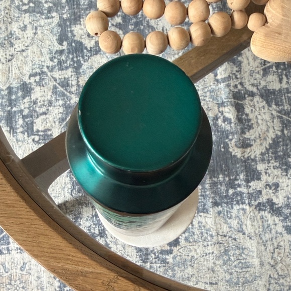 Green Blue Ombre Mermaid Scale Insulated Water Bottle - Picture 3 of 5